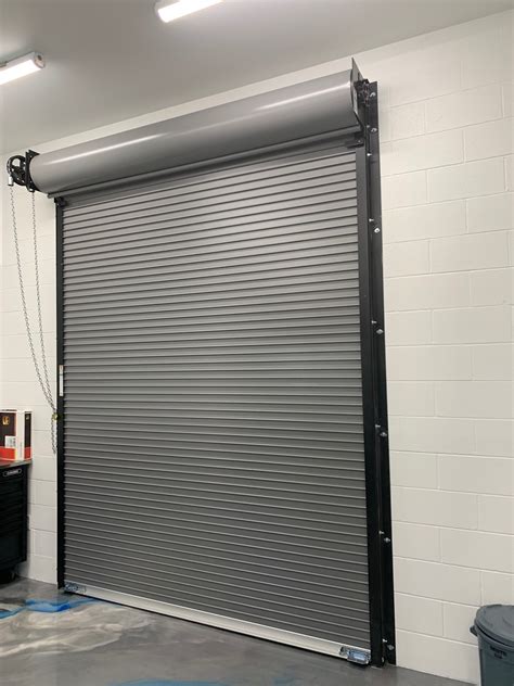 rollup metal electrical box panel|12x10 roll up doors.